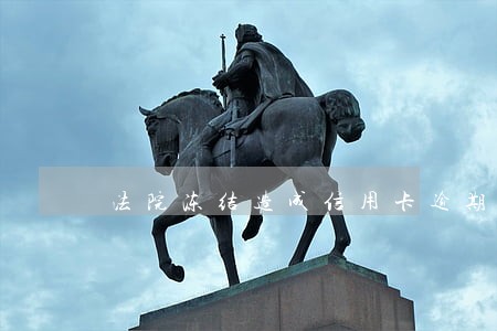 法院冻结造成信用卡逾期 法院冻结造成信用卡逾期