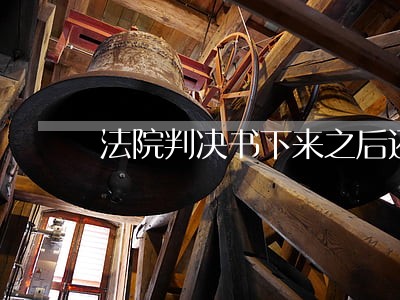 法院判决书下来之后还不还钱