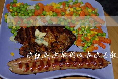 法院判决后仍没办法还款怎么办 法院判决后仍没办法还款怎么办