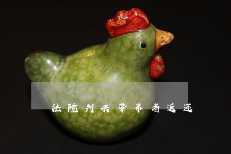 法院判决肇事者返还 法院判决肇事者返还