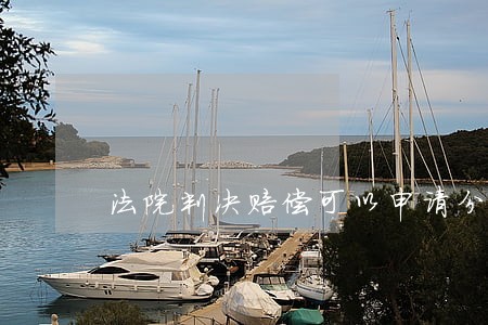 法院判决赔偿可以申请分期吗 法院判决赔偿可以申请分期吗