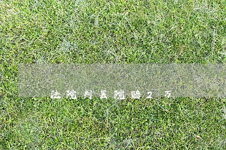 法院判医院赔2万 法院判医院赔2万