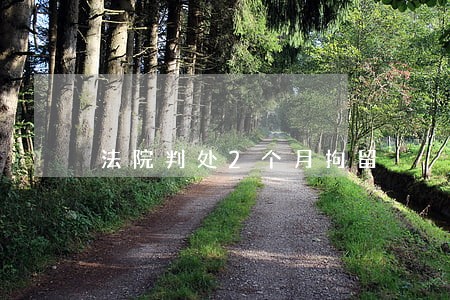 法院判处2个月拘留 法院判处2个月拘留