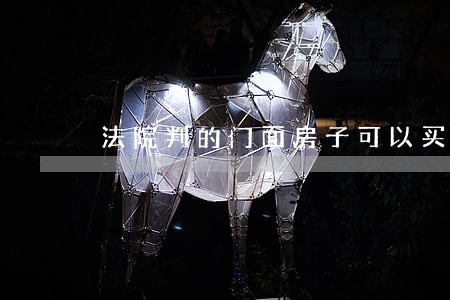 法院判的门面房子可以买吗 法院判的门面房子可以买吗