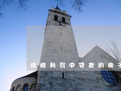 法院判罚中贷款的房子能执行吗 法院判罚中贷款的房子能执行吗