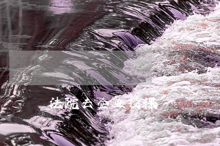 法院去企业授课