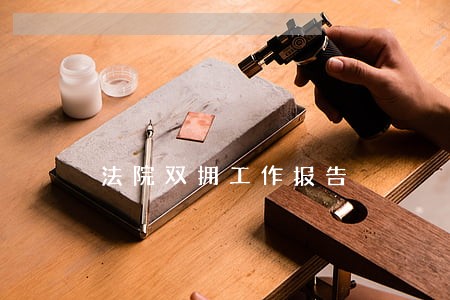 法院双拥工作报告 法院双拥工作报告
