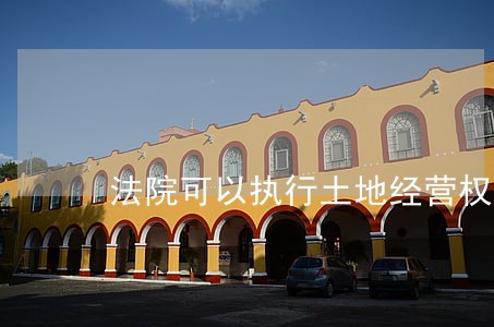 法院可以执行土地经营权吗 法院可以执行土地经营权吗