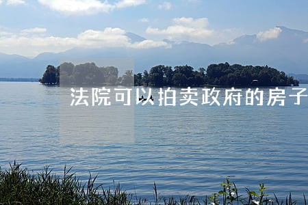 法院可以拍卖政府的房子吗 法院可以拍卖政府的房子吗