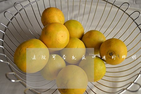 法院可否就反诉进行释明