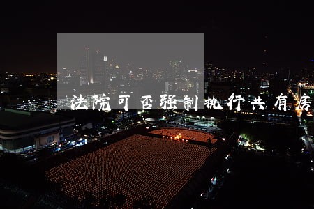 法院可否强制执行共有房产