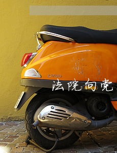 法院向党委汇报重大事项