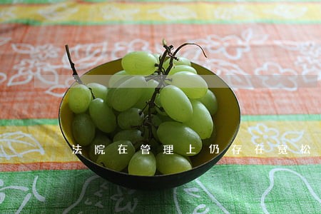 法院在管理上仍存在宽松 法院在管理上仍存在宽松