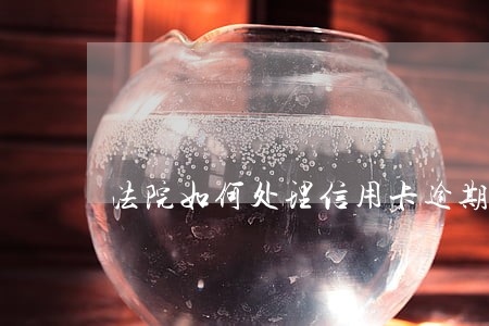 法院如何处理信用卡逾期 法院如何处理信用卡逾期