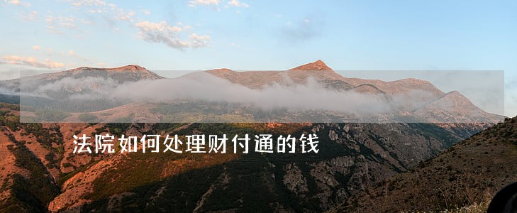 法院如何处理财付通的钱 法院如何处理财付通的钱