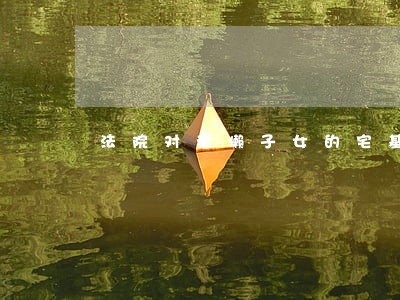 法院对老懒子女的宅基地查封 法院对老懒子女的宅基地查封