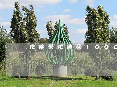 法院帮忙追回1000万元 法院帮忙追回1000万元