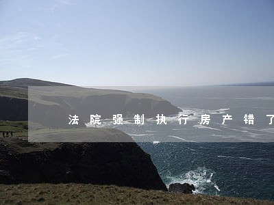 法院强制执行房产错了怎么办 法院强制执行房产错了怎么办