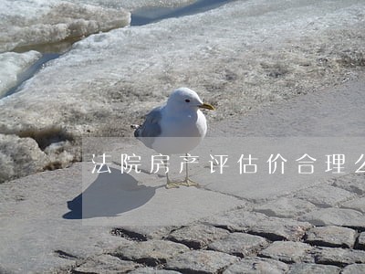 法院房产评估价合理么 法院房产评估价合理么