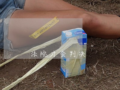 法院才会判决 法院才会判决