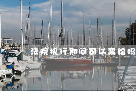 法院执行期间可以离婚吗 法院执行期间可以离婚吗