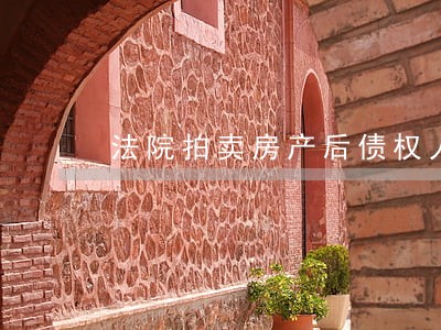 法院拍卖房产后债权人多久能拿到钱