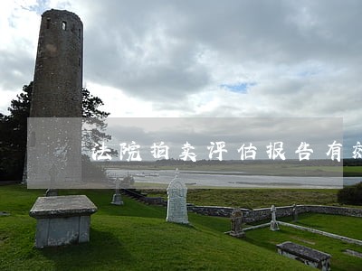 法院拍卖评估报告有效期 法院拍卖评估报告有效期