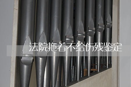 法院拖着不给伤残鉴定 法院拖着不给伤残鉴定