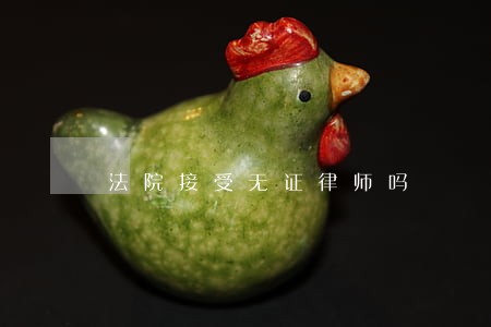 法院接受无证律师吗