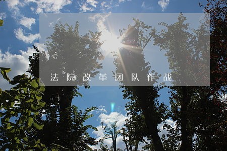 法院改革团队作战 法院改革团队作战