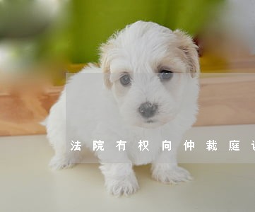 法院有权向仲裁庭调取吗 法院有权向仲裁庭调取吗