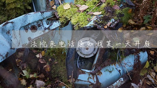法院来电话通知我某一天开庭 法院来电话通知我某一天开庭