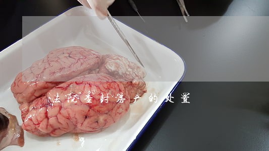 法院查封房产的处置 法院查封房产的处置