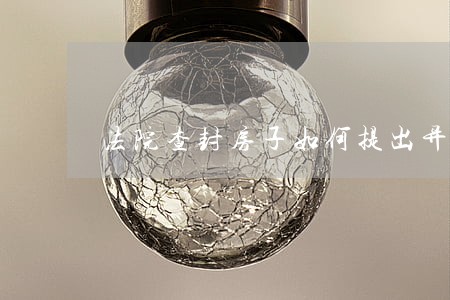 法院查封房子如何提出异议 法院查封房子如何提出异议