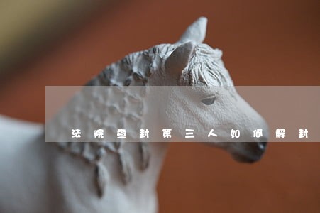 法院查封第三人如何解封 法院查封第三人如何解封