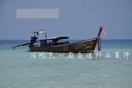 法院民一庭受理什么案件 法院民一庭受理什么案件