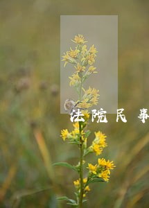 法院民事庭负责哪类案件 法院民事庭负责哪类案件