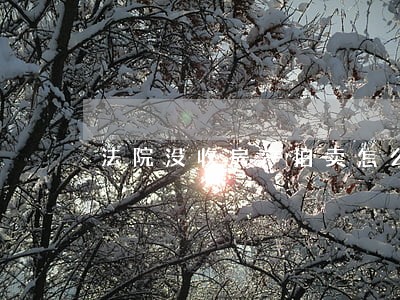 法院没收房产拍卖怎么缴税