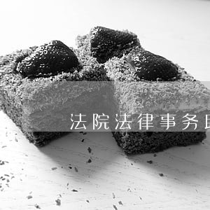 法院法律事务助理是干什么的