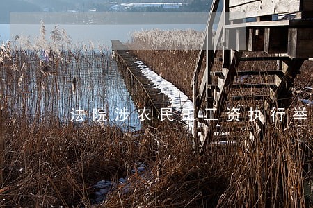 法院涉农民工工资执行举措