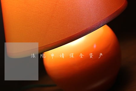 法院申请保全资产 法院申请保全资产