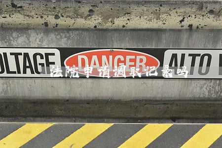 法院申请调取记录吗 法院申请调取记录吗