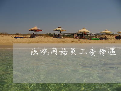 法院网格员工资待遇