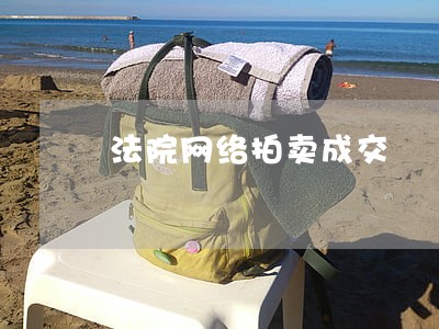 法院网络拍卖成交 法院网络拍卖成交