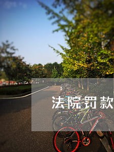 法院罚款没交 法院罚款没交