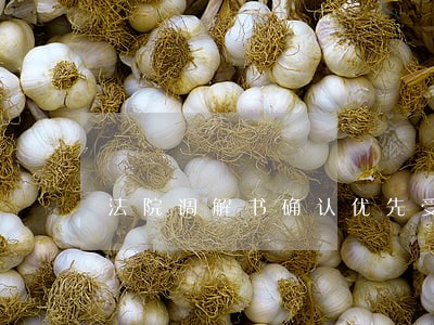 法院调解书确认优先受偿权 法院调解书确认优先受偿权