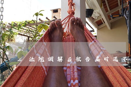 法院调解后被告届时还不还钱 法院调解后被告届时还不还钱