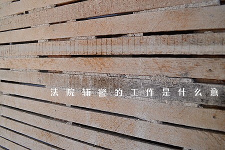 法院辅警的工作是什么意思 法院辅警的工作是什么意思