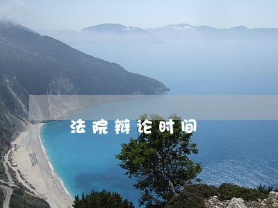法院辩论时间 法院辩论时间