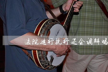 法院进行执行还会调解吗 法院进行执行还会调解吗